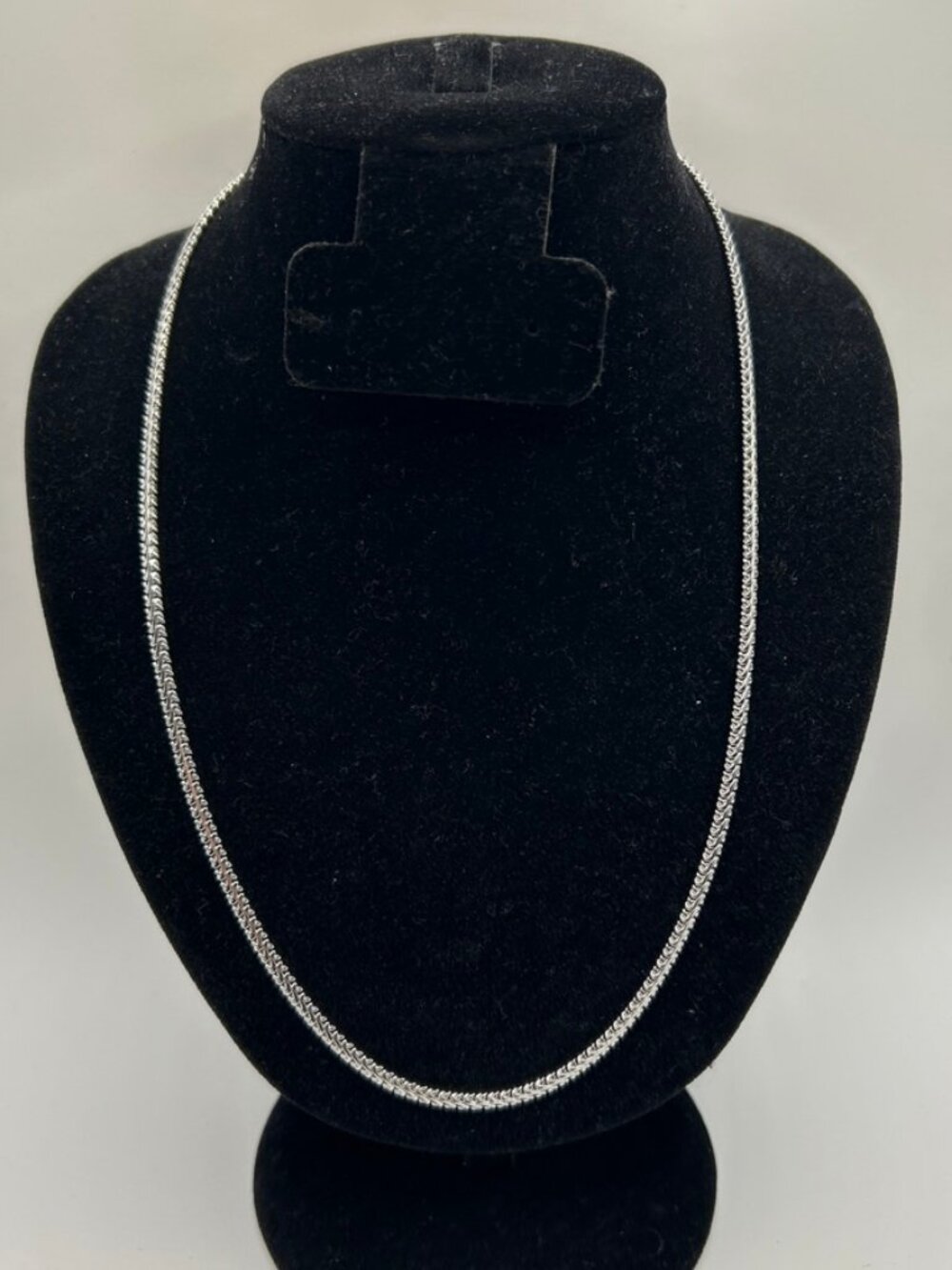 Waterproof Real Silver Fishtail Chain Stainless Steel Plated 3mm 18 Inch Womens